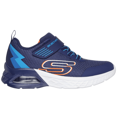 Boys Skechers Microspec Max-Vodrox in Navy and Blue - Navy