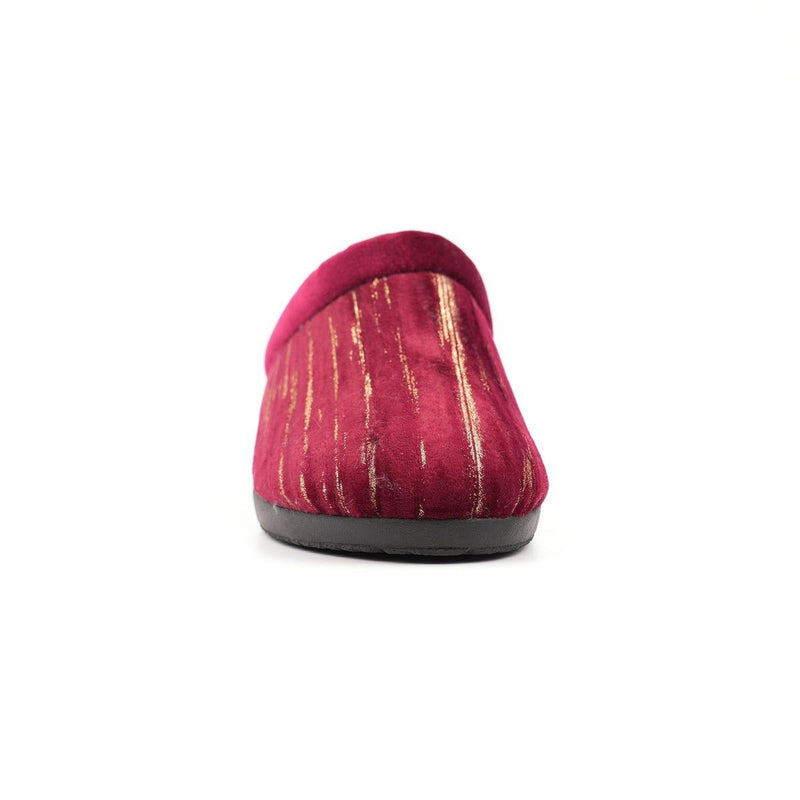 Womens Lunar Glenda Slippers - Burgundy