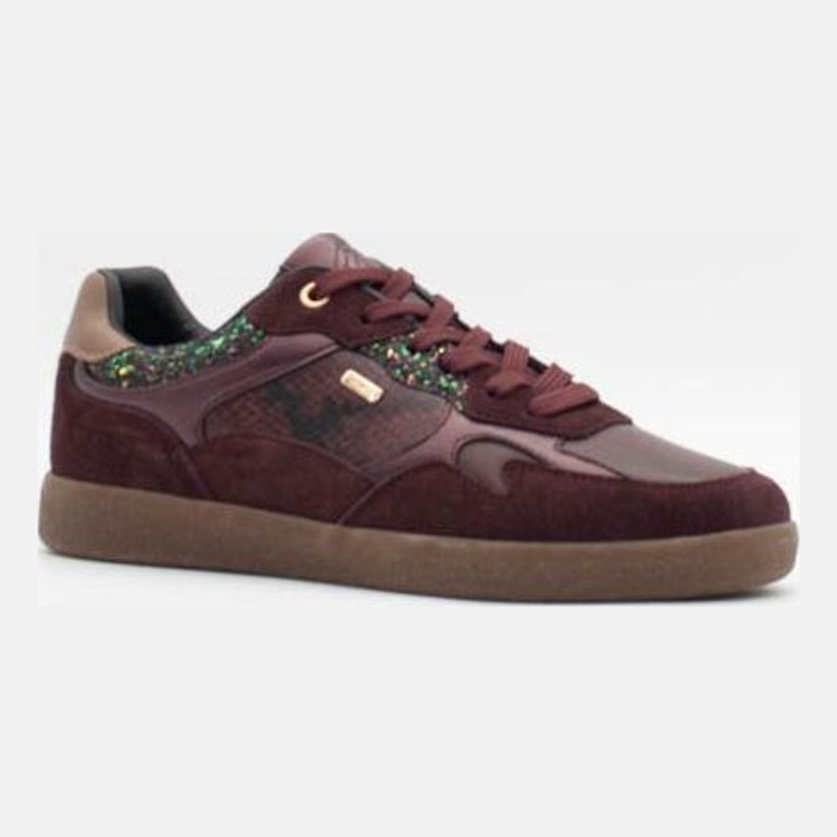 Womens Lloyd & Pryce Borland Shiels Cabernet Trainers