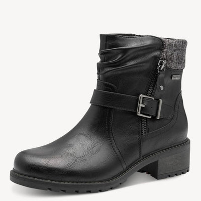 Womens Jana 26488 Water Resistant Boot - Black