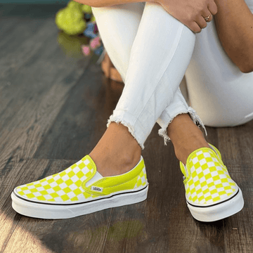 Womens Vans Colour Theory Classic Slip-on Trainers - Multi