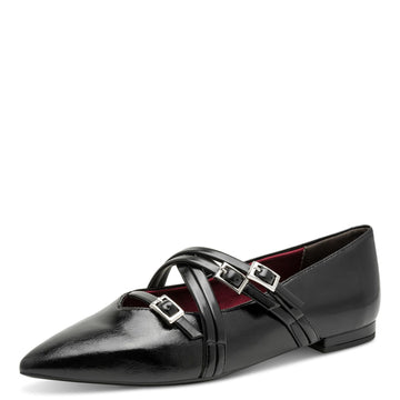 Womens Tamaris 22160 Loafers - Black