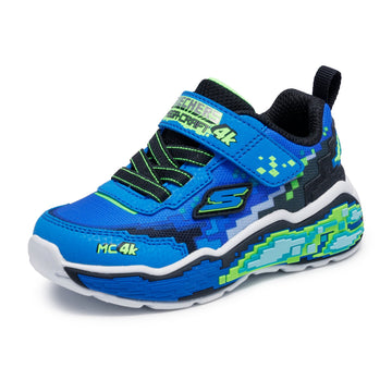 Boys Skechers 402162N Mega-Craft 4K Mega Scene Trainer - Infant - Blue
