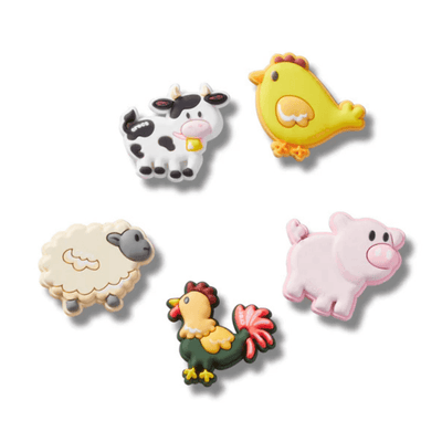 Crocs Jibbitz Charm 5 Pack - Farm Friends - Multi