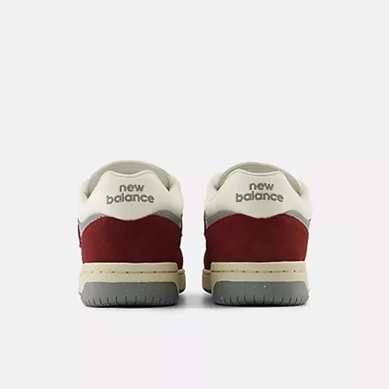 Womens New Balance 480P Trainers - Classic Crimson with Sea Salt
