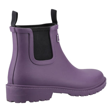 Womens Cotswold Barton Wellingtons - Purple