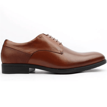Mens Escape Imagine Leather Lace Shoes - Brandy