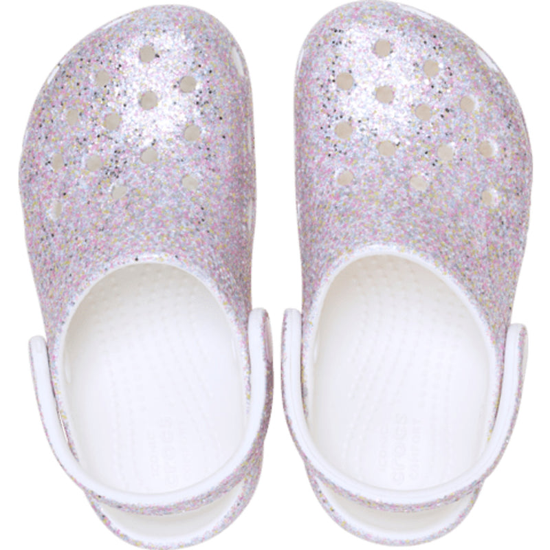Toddler Crocs Fantasy Glitter Classic Clogs - Fantasy Glitter