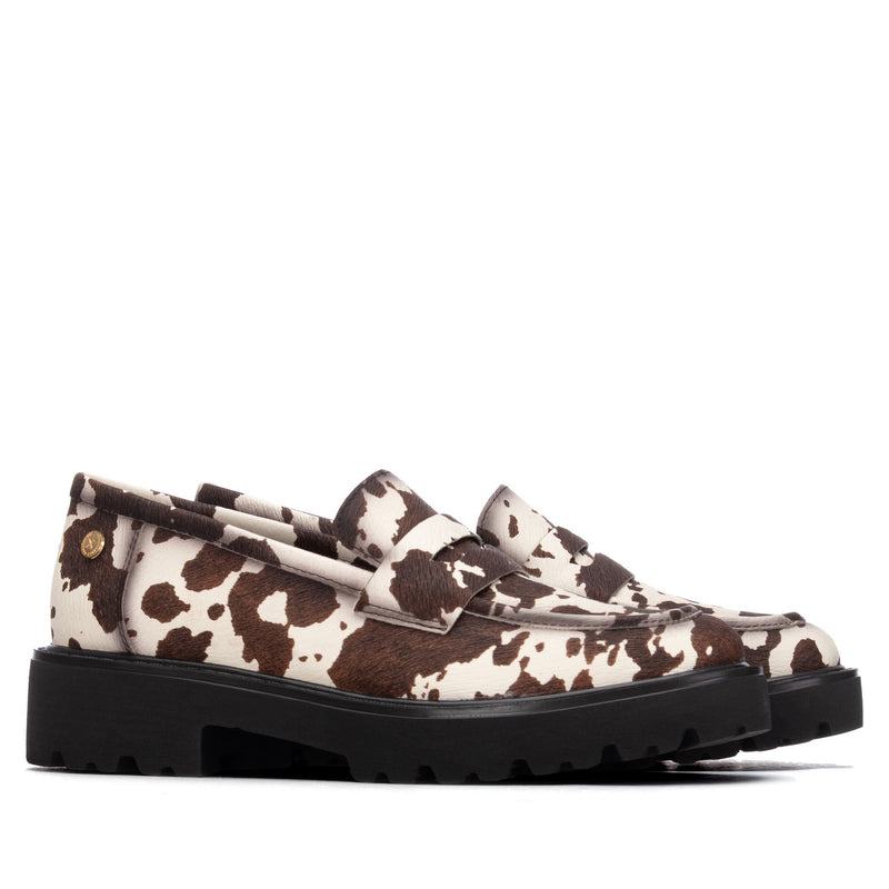 Womens Xti 146255 Cow Loafers - Cow