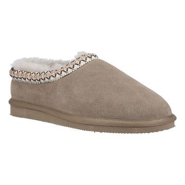 Womens Cotswold Foxmoor Slippers - Taupe