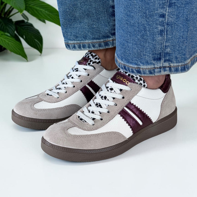 Womens Igi 2165566 Grape Trainers - Grape