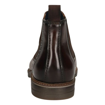 Mens Bugatti A9E34 Cognac Chelsea Boots - Cognac