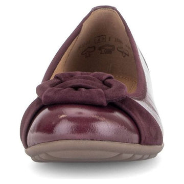 Womens Gabor 3012 Ballerinas - Mulberry