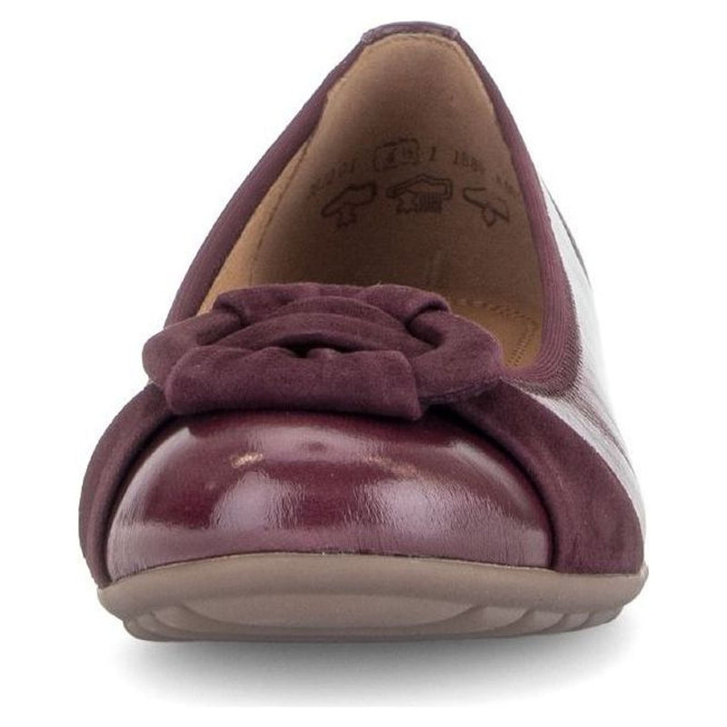Womens Gabor 3012 Ballerinas - Mulberry