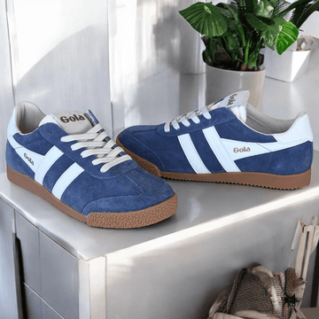 Womens Gola Elan Trainers - Royal Blue