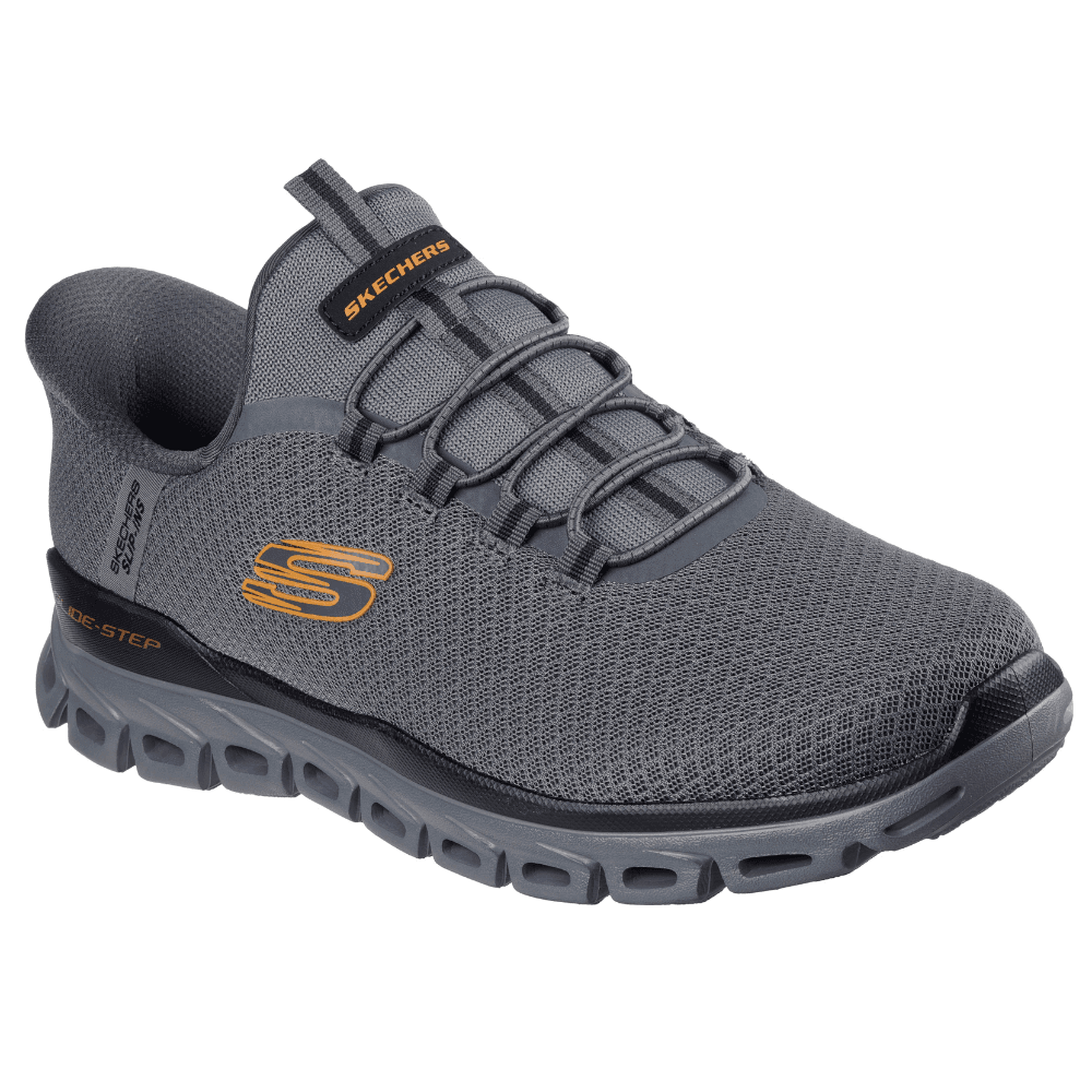 Mens Skechers Slip Ins Glide Step Sole Trainers