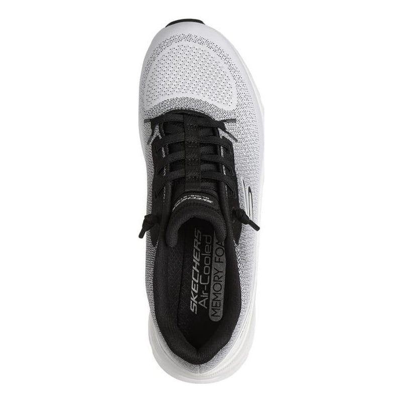 Womens Skechers 150437 Glide Step Pro Soft Mirage Trainers - White Black