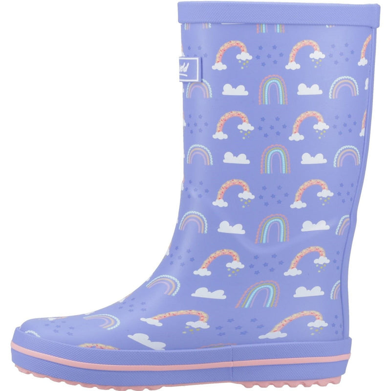 Kids Cotswold Charlbury Wellingtons - Rainbow