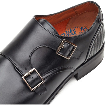 Mens Base London Cleric Dress Shoes - Black