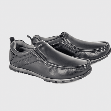 AV8 By Dubarry Kolo Junior Causal Slip On School Shoes - Black