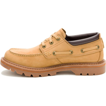 Mens Cat Lifestyle Colorado Boat Honey Shoes - Honey