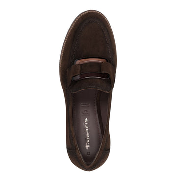 Womens Tamaris 24722 Loafers - Mocca