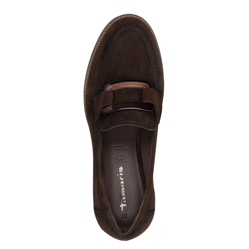 Womens Tamaris 24722 Loafers - Mocca
