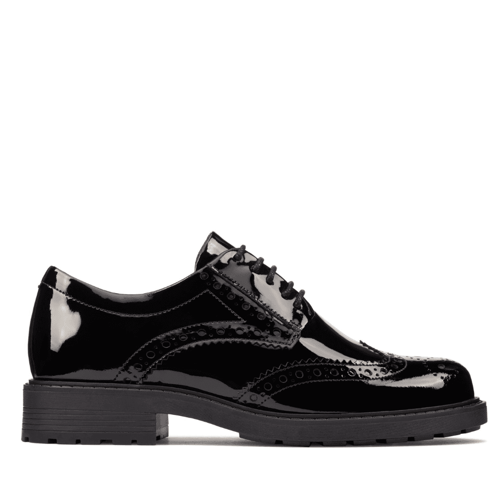 Clarks Orinoco 2 Limit Girls School Shoe