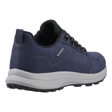 Mens Cotswold Elmfield Nubuck Navy Trainers - Navy