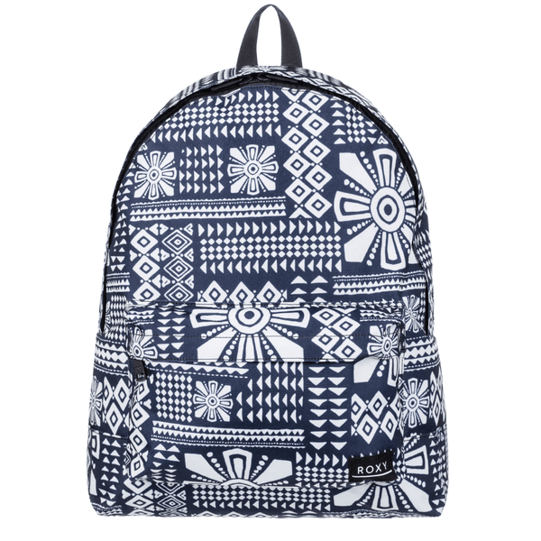 Kids Roxy Bags Sugar Baby Printed Backpack - Dark Navy
