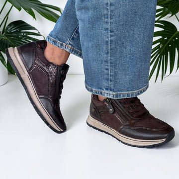 Womens Refresh 176088 Brown Trainers - Brown