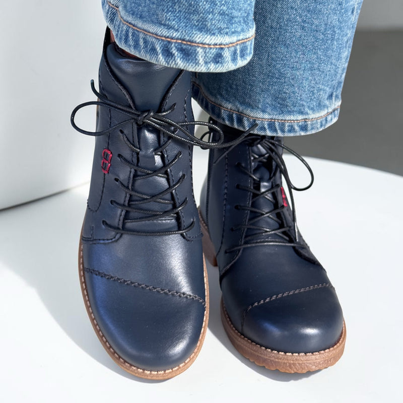 Womens Rieker 73500 Ankle Boots - Ocean