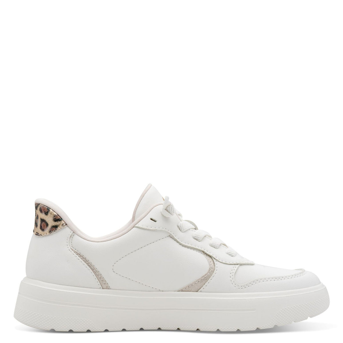 Womens Jana 23779 Off White Comb Trainers