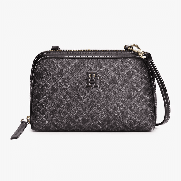 Womens Tommy Hilfiger Monoplay Crossbody Bag - Black