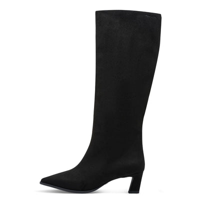 Womens Tamaris 25524 Long Boots - Black