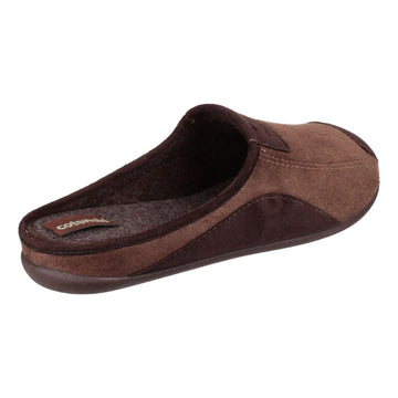 Mens Cotswold Westwell Slippers - Brown
