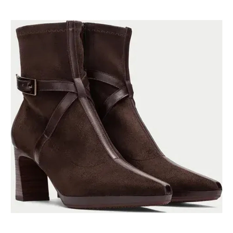 Womens Hispanitas 265087 Bangkok Ankle Boots - Espresso