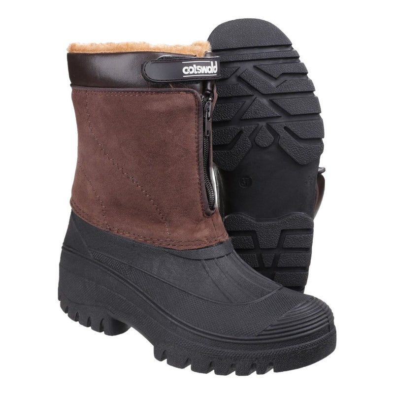Womens Cotswold Venture Waterproof Winter Boots - Brown