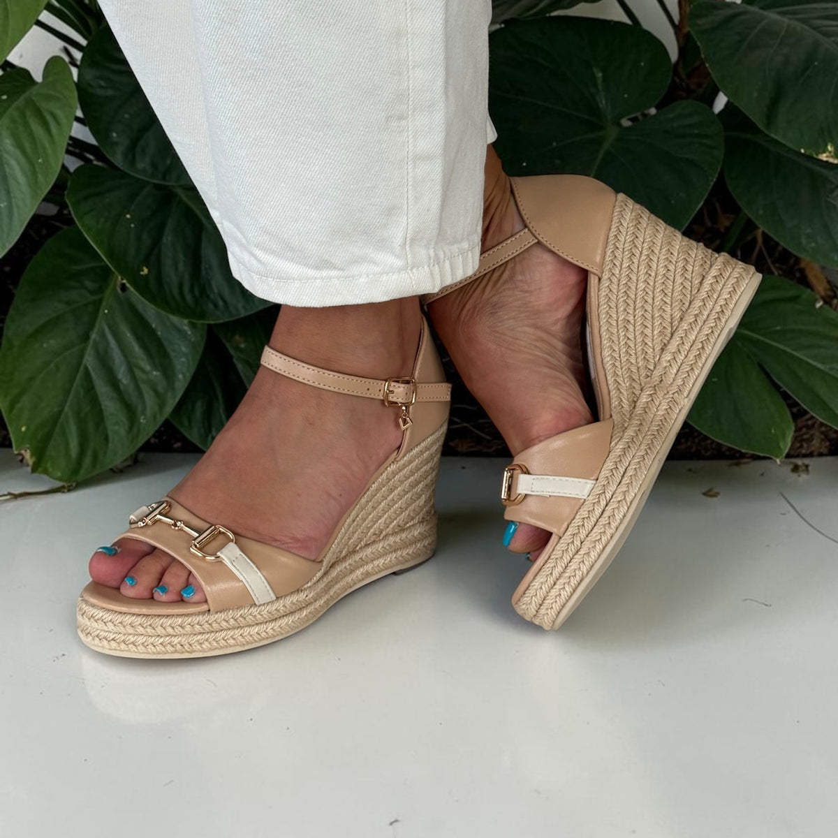 Womens Una Healy Ghostbuster Wedge Sandals