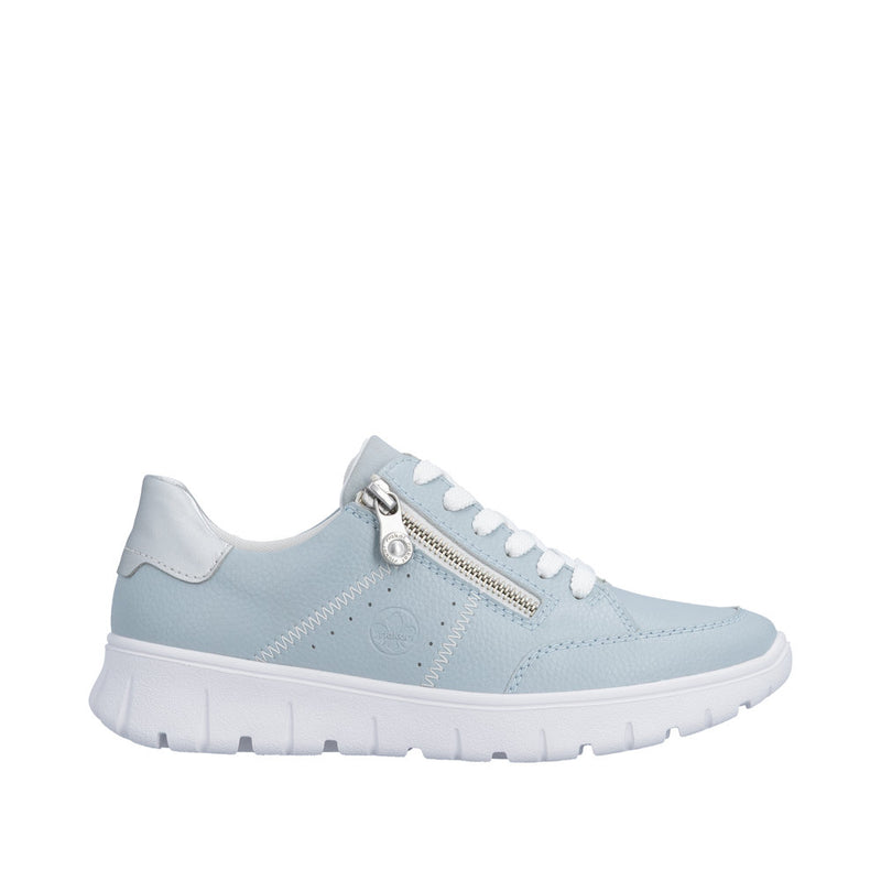 Womens Rieker N1313 Blue Trainers - Blue