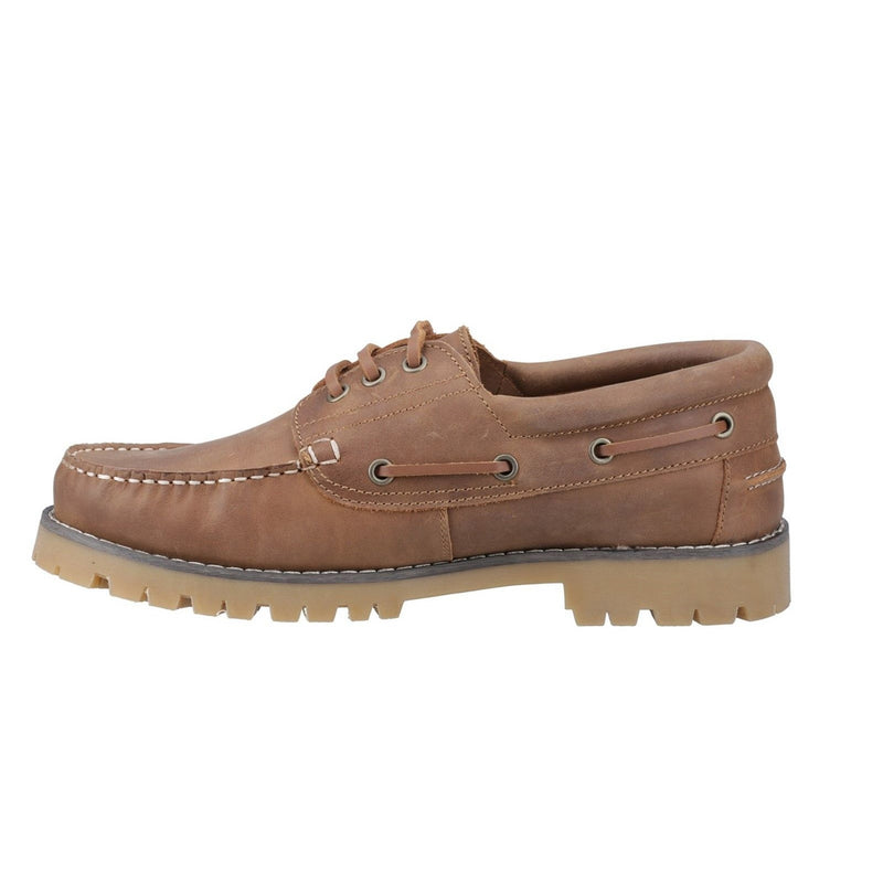 Mens Cotswold Inglecote Casual Lace-up Shoes - Camel