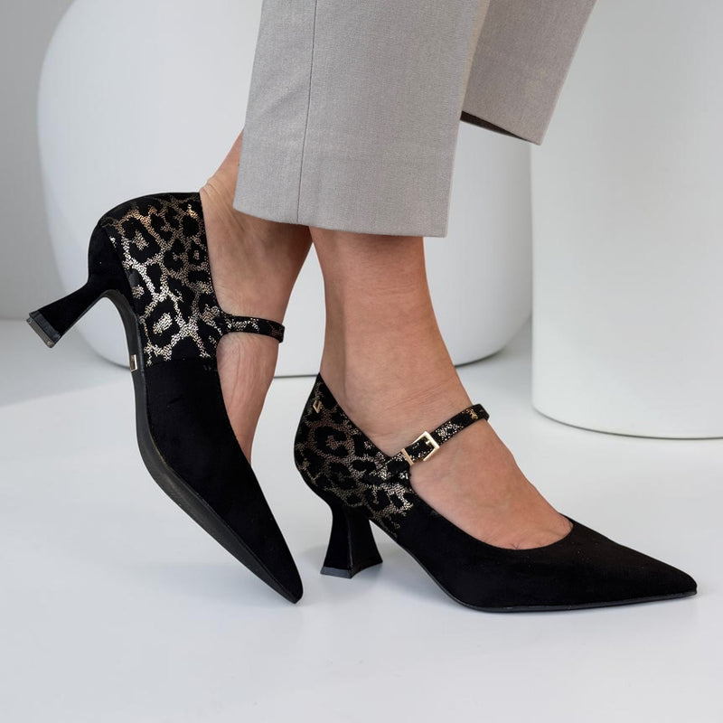 Womens Una Healy This Is Real Block Heels - Vinyl Wild