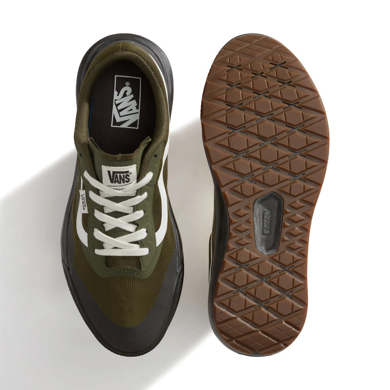 Mens Vans Ultrarange 2.0 RW Mossy Olive Trainers - Mossy Olive