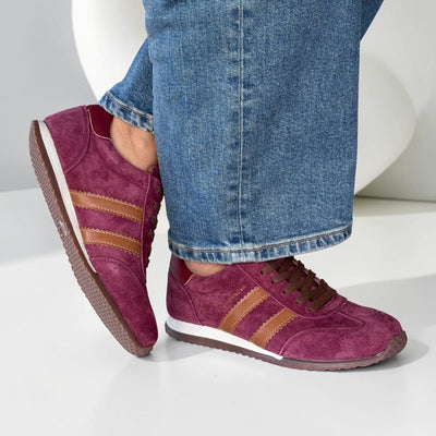 Womens Drilleys Ninety Nine Trainers AW26 - Razzberry