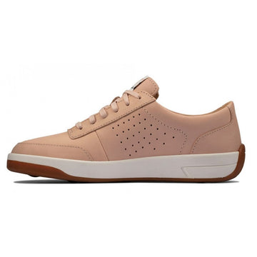 Womens Clarks Ladies Hero Air Lace Light Pink Trainers - Pink