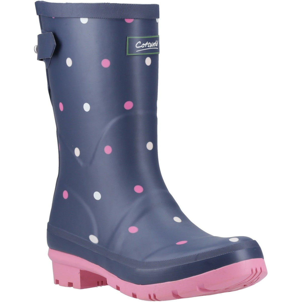 Womens Cotswold Clarence Mid Spot Wellingtons