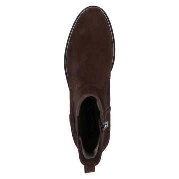 Womens Caprice 25304 Dark Brown Suede Boots - Dark Brown Suede