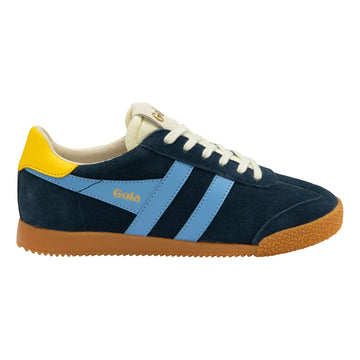 Kids Gola Harrier Strap Navy Trainers - Navy