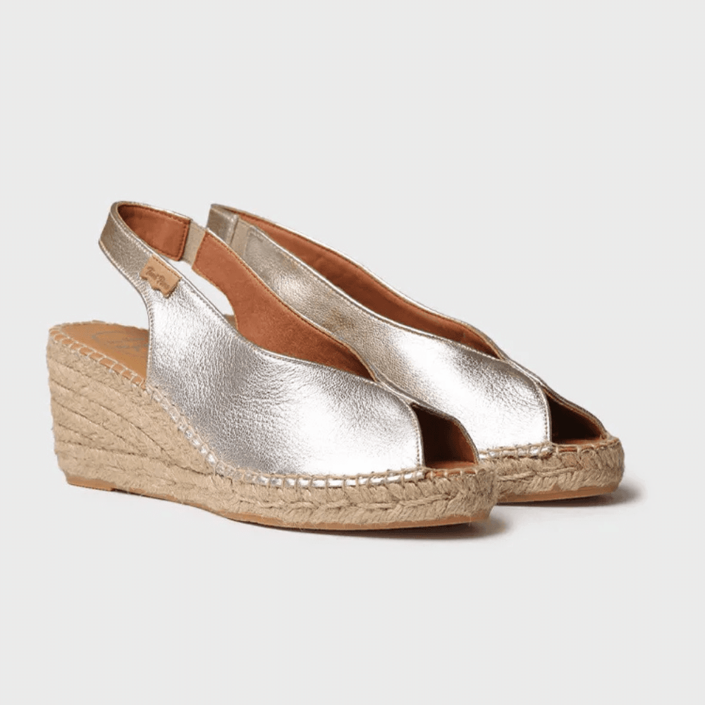 Womens Toni Pons Laila Open Toe Slingback Espadrilles
