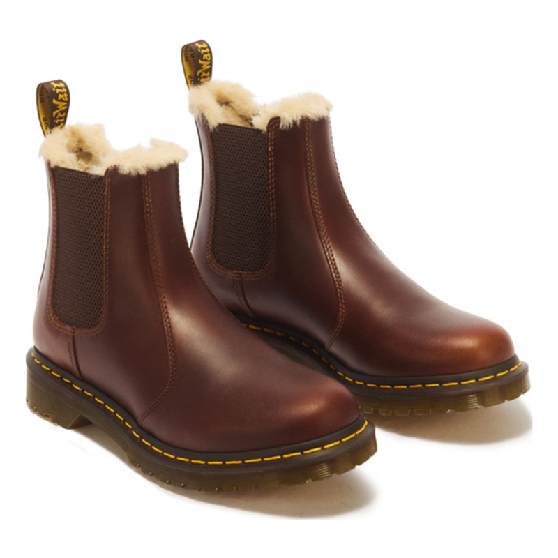 Unisex Dr Martens 2976 Leonore Butterscotch Orleans Chelsea Boots - Butterscotch Orleans